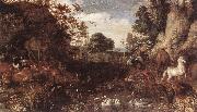 Roelant Savery Garden of Eden oil painting picture wholesale
